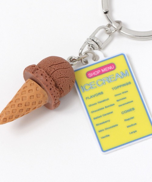 studio CLIP(スタディオクリップ)の「アイスクリームキーチャーム(チャーム・レディース・その他1/その他2・FREE)」の5枚目の写真