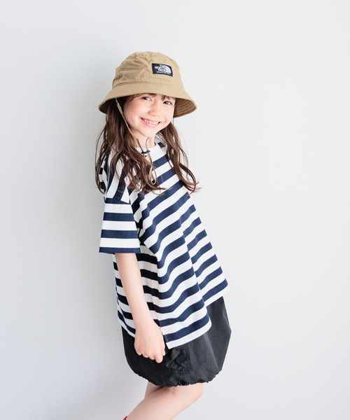 BAYFLOW（ベイフロー）の「[ヘビロテ間違いなし♪]ボーダーBIG T(KIDS)（Tシャツ/カットソー・キッズ・ネイビー/レッド/グリーン/ブルー・120cm/130cm/140cm/110cm/150cm）」の18枚目の写真