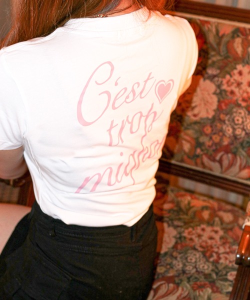 mignon(ミニョン)の「【Mignon/ミニョン】ARM WARMER SET T / アームウォーマー セット Tシャツ(Tシャツ/カットソー・レディース・ホワイト/ブラック・FREE)」の7枚目の写真