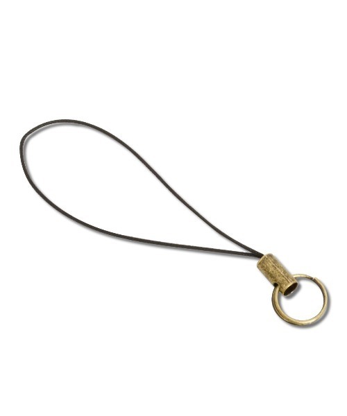 EDWIN（エドウィン）の「エドウィン [ハンドストラップ/タグデニム] スマホストラップ（スマホグッズ・メンズ・インディゴブルー/ブラック・ONE SIZE）」の4枚目の写真