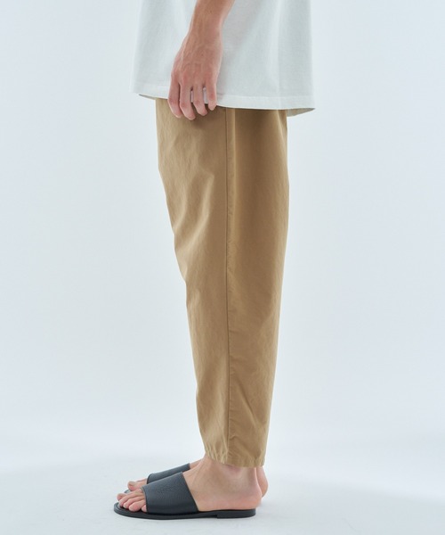 ESTNATION(エストネーション)の「aftersunshine / クロップドパンツ(その他パンツ・メンズ・ベージュ/ブラック・MEDIUM/LARGE)」の8枚目の写真