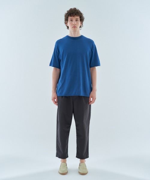 ESTNATION(エストネーション)の「aftersunshine / クロップドパンツ(その他パンツ・メンズ・ベージュ/ブラック・MEDIUM/LARGE)」の19枚目の写真