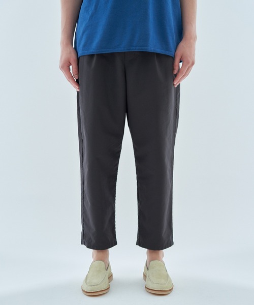 ESTNATION(エストネーション)の「aftersunshine / クロップドパンツ(その他パンツ・メンズ・ベージュ/ブラック・MEDIUM/LARGE)」の6枚目の写真