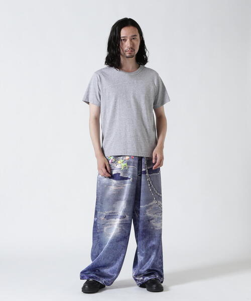 TALKING ABOUT THE ABSTRACTION（トーキング　アバウト　ジ　アブストラクション）の「TALKING ABOUT THE ABSTRACTION/トーキングアバウトジアブストラクション/別注 PRINT DENIM WITH CHAIN（その他パンツ・メンズ・その他4/ブラック・M/L/S）」の13枚目の写真