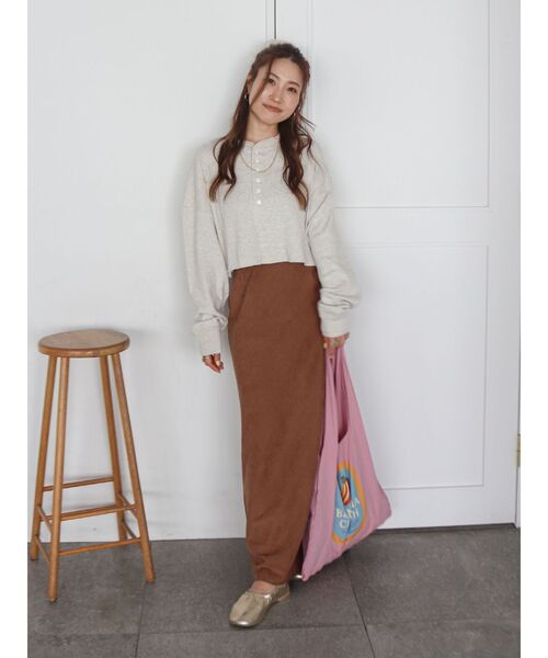 Ungrid（アングリッド）の「カラーロゴエコBAG（トートバッグ・レディース・ピンク/グリーン/ダークオレンジ/ブルー/アイボリー・FREE）」の19枚目の写真