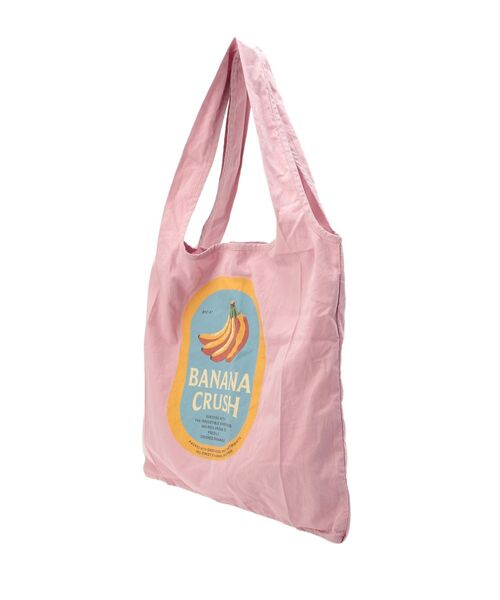 Ungrid（アングリッド）の「カラーロゴエコBAG（トートバッグ・レディース・ピンク/グリーン/ダークオレンジ/ブルー/アイボリー・FREE）」の13枚目の写真