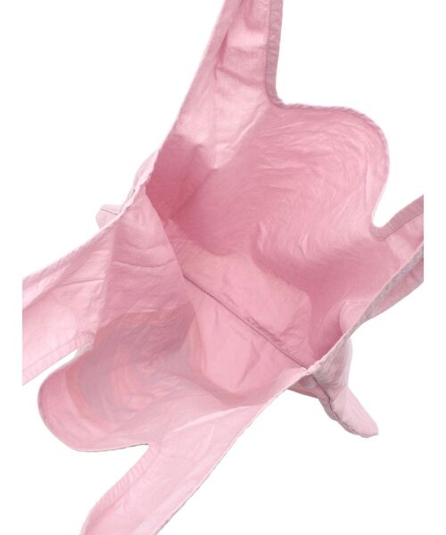 Ungrid（アングリッド）の「カラーロゴエコBAG（トートバッグ・レディース・ピンク/グリーン/ダークオレンジ/ブルー/アイボリー・FREE）」の11枚目の写真