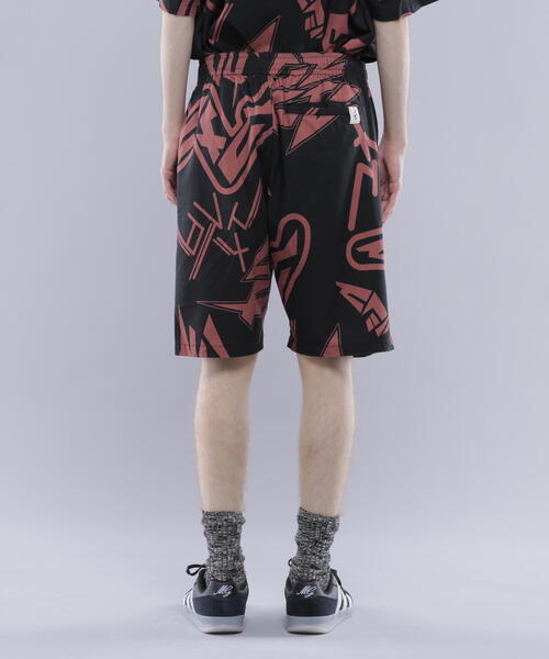 MANASTASH(マナスタッシュ)の「MANASTASH/マナスタッシュ KATAKANA MANALOHA SHORTS/カタカナマナロハショーツ(その他パンツ・メンズ・グレー/ブラック・L/M/2XL/XL)」の10枚目の写真
