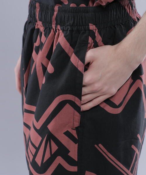 MANASTASH(マナスタッシュ)の「MANASTASH/マナスタッシュ KATAKANA MANALOHA SHORTS/カタカナマナロハショーツ(その他パンツ・メンズ・グレー/ブラック・L/M/2XL/XL)」の8枚目の写真