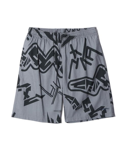 MANASTASH(マナスタッシュ)の「MANASTASH/マナスタッシュ KATAKANA MANALOHA SHORTS/カタカナマナロハショーツ(その他パンツ・メンズ・グレー/ブラック・L/M/2XL/XL)」の5枚目の写真