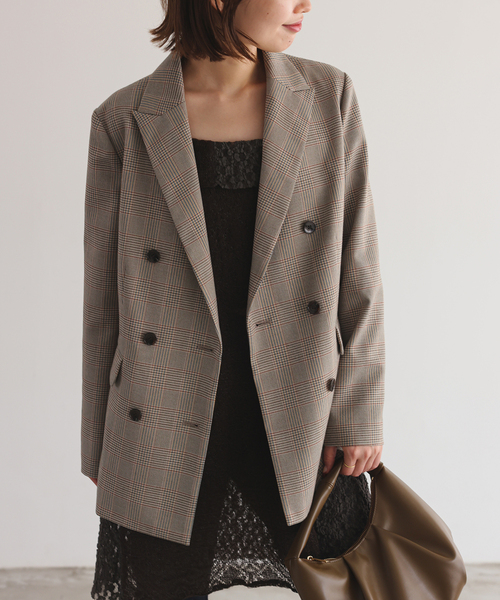 TRダブルブレストジャケット（テーラードジャケット）｜SLOBE IENA