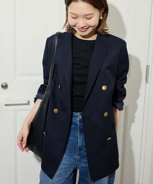 TRダブルブレストジャケット（テーラードジャケット）｜SLOBE