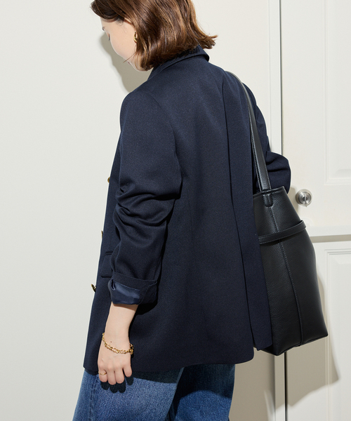 ✨極美品✨ スローブイエナ 24AW TRダブルブレストジャケット 洗える ✨極美品✨ スローブイエナ 24AW TRダブルブレストジャケット 洗える