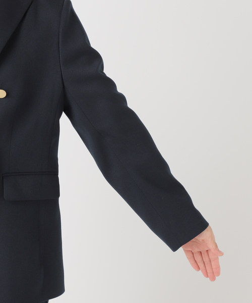 ✨極美品✨ スローブイエナ 24AW TRダブルブレストジャケット 洗える TRダブルブレストジャケット（テーラードジャケット）｜SLOBE