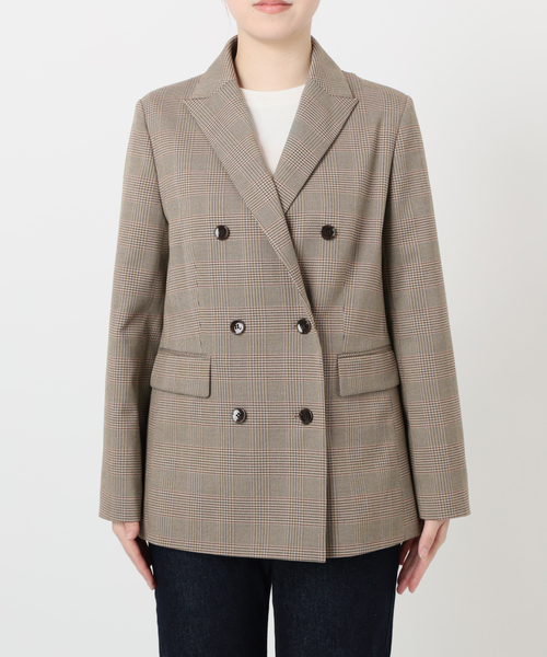 セール】TRダブルブレストジャケット（テーラードジャケット）｜SLOBE