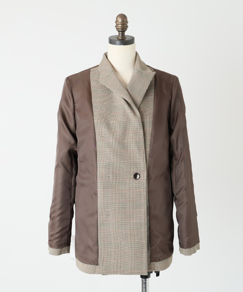 セール】TRダブルブレストジャケット（テーラードジャケット）｜SLOBE