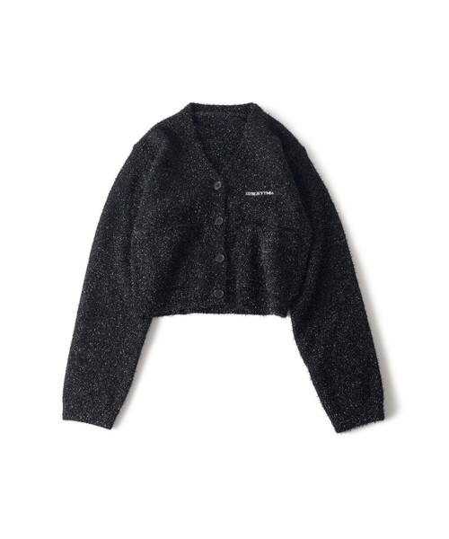 Subciety(サブサエティ)の「Glitter cardigan【WOMEN】(カーディガン/ボレロ・レディース・グリーン/ブラック・FREE)」の12枚目の写真