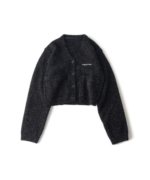 Subciety(サブサエティ)の「Glitter cardigan【WOMEN】(カーディガン/ボレロ・レディース・グリーン/ブラック・FREE)」の7枚目の写真