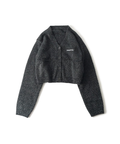 Subciety(サブサエティ)の「Glitter cardigan【WOMEN】(カーディガン/ボレロ・レディース・グリーン/ブラック・FREE)」の8枚目の写真