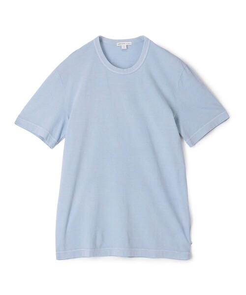JAMES PERSE（ジェームスパース）の「コットンジャージー ラウンジTシャツ MLJ3311（Tシャツ/カットソー・メンズ・カーキ/グレー/ライトブルー・0）」の4枚目の写真