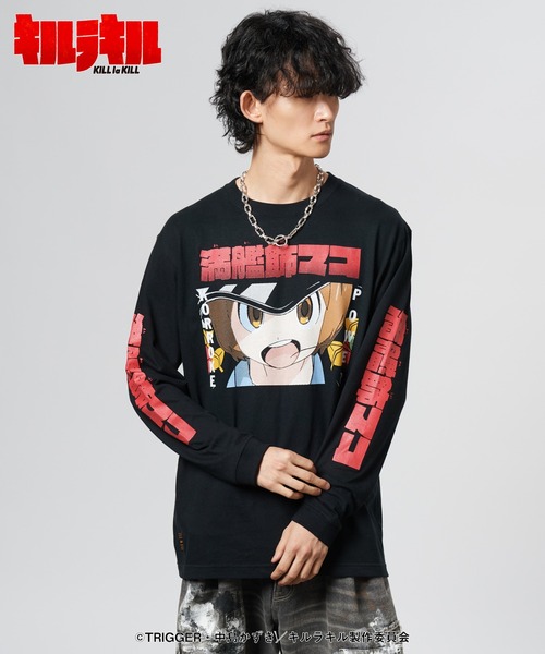 glamb(グラム)の「Mako Cutsew / マコカットソー(Tシャツ/カットソー・メンズ・ブラック・XL/L/M/S)」の5枚目の写真