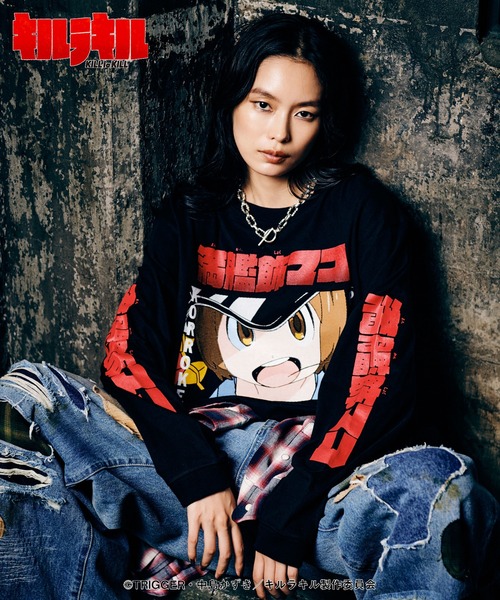 glamb(グラム)の「Mako Cutsew / マコカットソー(Tシャツ/カットソー・メンズ・ブラック・XL/L/M/S)」の10枚目の写真