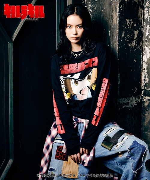 glamb(グラム)の「Mako Cutsew / マコカットソー(Tシャツ/カットソー・メンズ・ブラック・XL/L/M/S)」の12枚目の写真