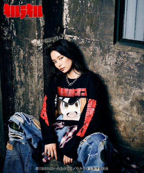 glamb(グラム)の「Mako Cutsew / マコカットソー(Tシャツ/カットソー・メンズ・ブラック・XL/L/M/S)」の13枚目の写真