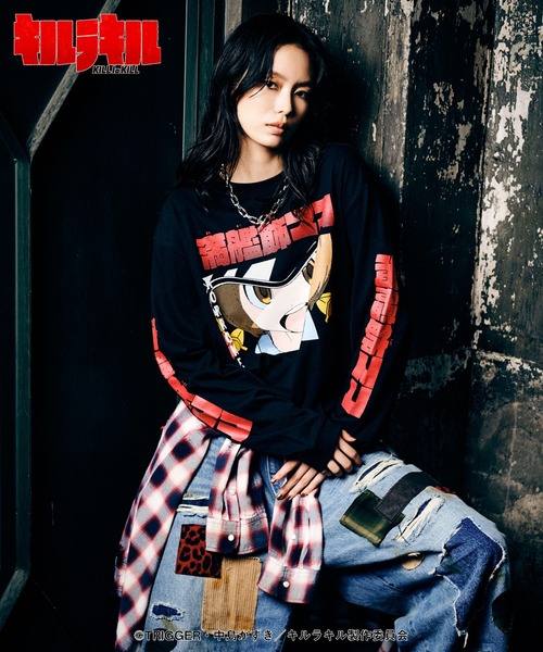 glamb(グラム)の「Mako Cutsew / マコカットソー(Tシャツ/カットソー・メンズ・ブラック・XL/L/M/S)」の14枚目の写真