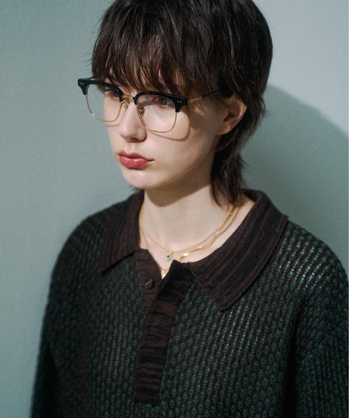 soerte(ソエルテ)の「Multi Color Jacquard Knit Polo / マルチカラージャガードニットポロ(ポロシャツ・メンズ・ベージュ/ブラウン/ブラック/グリーン・3/1/2)」の14枚目の写真