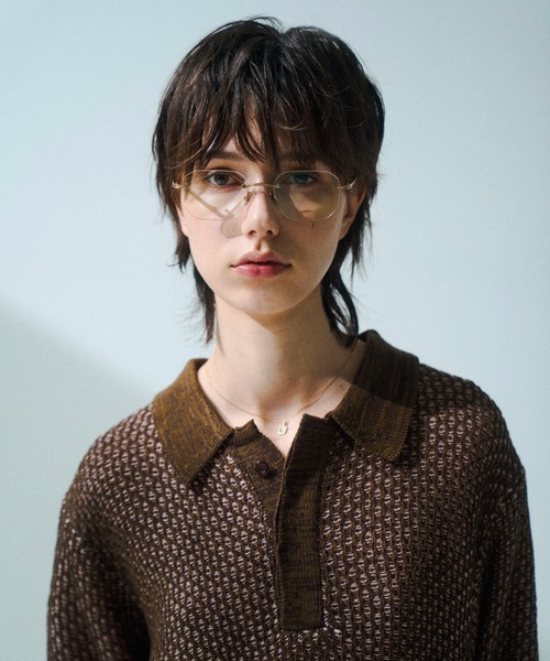 soerte(ソエルテ)の「Multi Color Jacquard Knit Polo / マルチカラージャガードニットポロ(ポロシャツ・メンズ・ベージュ/ブラウン/ブラック/グリーン・3/1/2)」の17枚目の写真