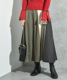 INTERPLANET | ストライプスエード配色スカート(スカート)