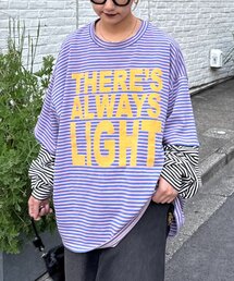 SOUNDSGOOOOD | 【SG】ボーダーレイヤードロンTEE(Tシャツ/カットソー)