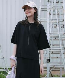 URBAN RESEARCH | ドライタッチハイゲージニットTシャツ(Tシャツ/カットソー)