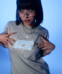 a2o | 【a2o】クリスタルストーンロゴTシャツ(Tシャツ/カットソー)