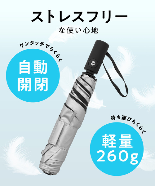 UVカット率＆完全遮光100%／ 晴雨兼用美肌傘 日傘 ユニセックス