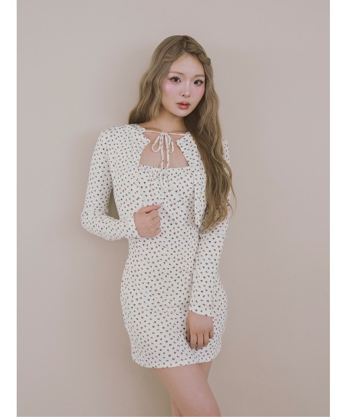 フローラルカットカーディガン（カーディガン/ボレロ）｜Darich