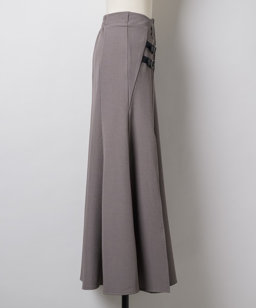 VIOLETTA（ヴィオレッタ）の「フロントスリットAラインスカート（スカート・レディース・グレー/ブラック・M/S）」の22枚目の写真