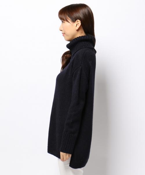 23区（ニジュウサンク）の「WO／ALPリリー ニットチュニック（ニット/セーター・レディース・ネイビー系/ライトグレー系/ライラック系/ブルー系/ブラック系/アイボリー系・44/46）」の7枚目の写真