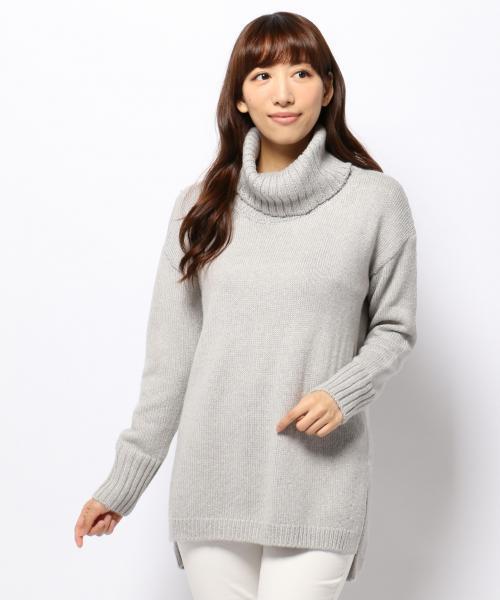 23区（ニジュウサンク）の「WO／ALPリリー ニットチュニック（ニット/セーター・レディース・ネイビー系/ライトグレー系/ライラック系/ブルー系/ブラック系/アイボリー系・44/46）」の17枚目の写真