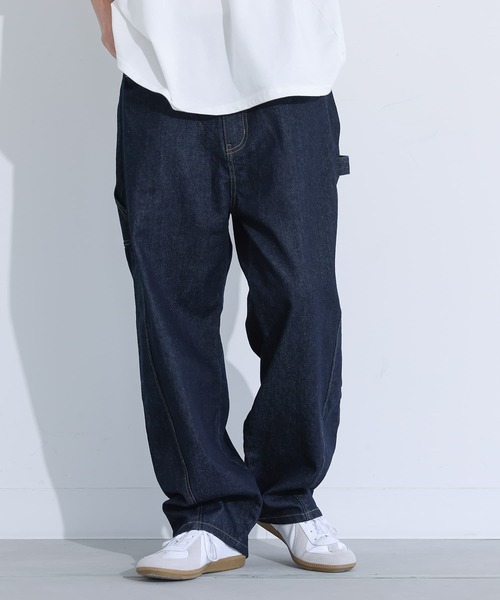 MDR（エムディアール）の「カーブシルエットペインターデニム（デニムパンツ・メンズ・ブラック/ネイビー・L/M）」の17枚目の写真