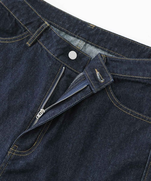 MDR（エムディアール）の「カーブシルエットペインターデニム（デニムパンツ・メンズ・ブラック/ネイビー・L/M）」の9枚目の写真
