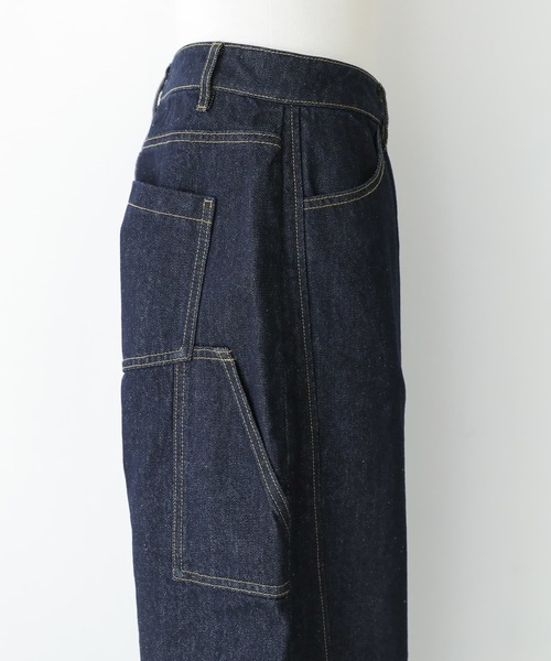 MDR（エムディアール）の「カーブシルエットペインターデニム（デニムパンツ・メンズ・ブラック/ネイビー・L/M）」の10枚目の写真