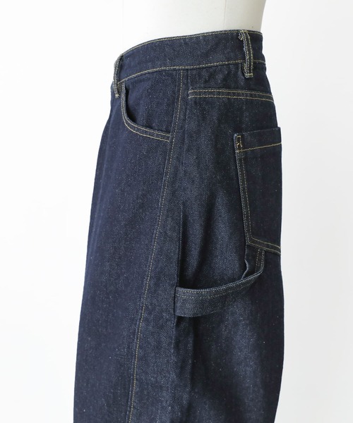 MDR（エムディアール）の「カーブシルエットペインターデニム（デニムパンツ・メンズ・ブラック/ネイビー・L/M）」の11枚目の写真