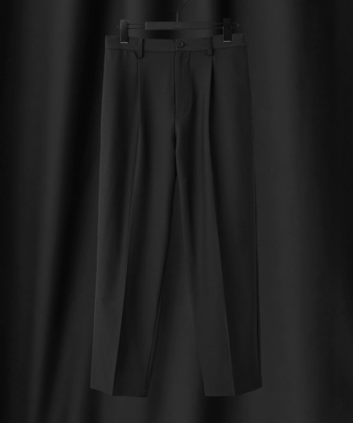 COLONY 2139(コロニートゥーワンスリーナイン)の「ウォッシャブルストレッチテーパードパンツ(スラックス・メンズ・ブラウン/チャコールグレー/ブラック・LARGE/MEDIUM/SMALL)」の2枚目の写真