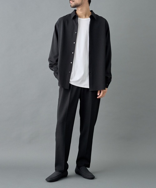 COLONY 2139(コロニートゥーワンスリーナイン)の「ウォッシャブルストレッチテーパードパンツ(スラックス・メンズ・ブラウン/チャコールグレー/ブラック・LARGE/MEDIUM/SMALL)」の9枚目の写真