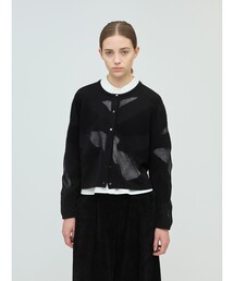 mizuiroind | mizuiro ind シアーパターンカーディガン(カーディガン/ボレロ)