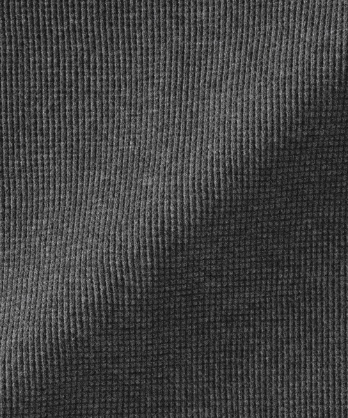 無印良品(ムジルシリョウヒン)の「婦人 ワッフル編みクルーネック長袖Tシャツ(Tシャツ/カットソー・レディース・キナリ/オートミール/ベージュ/ブラウン/ブラック/チャコールグレー・S/M/L/XL/XXL)」の15枚目の写真