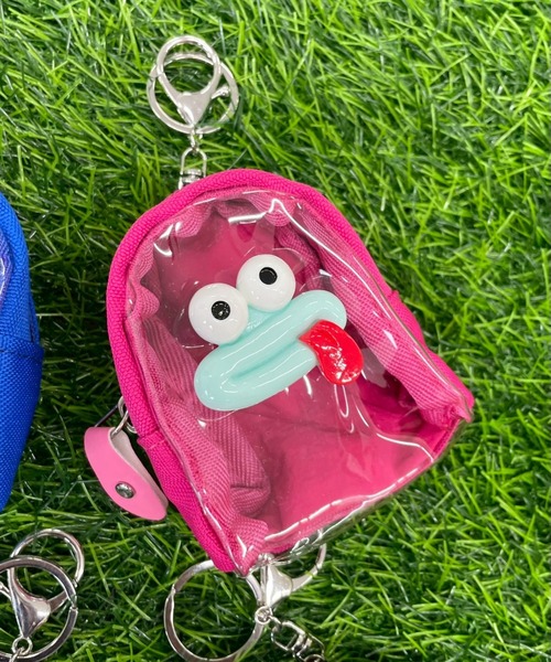 WEGO/モンスタークリアリュックミニポーチ（キーホルダー）｜WEGO