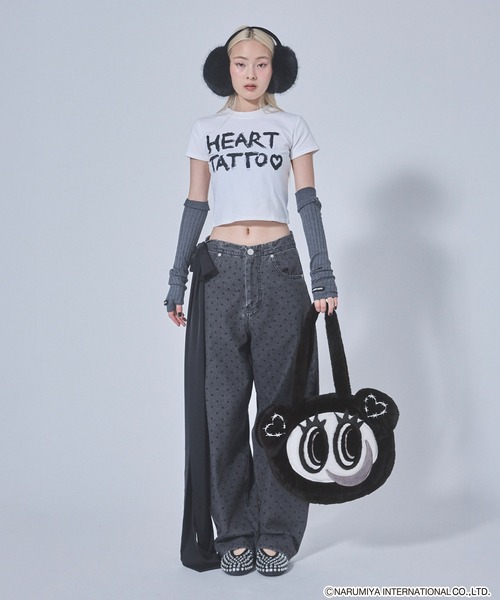 モノトーンナカムラくん フェイスバッグ【ANGEL BLUE】（トートバッグ